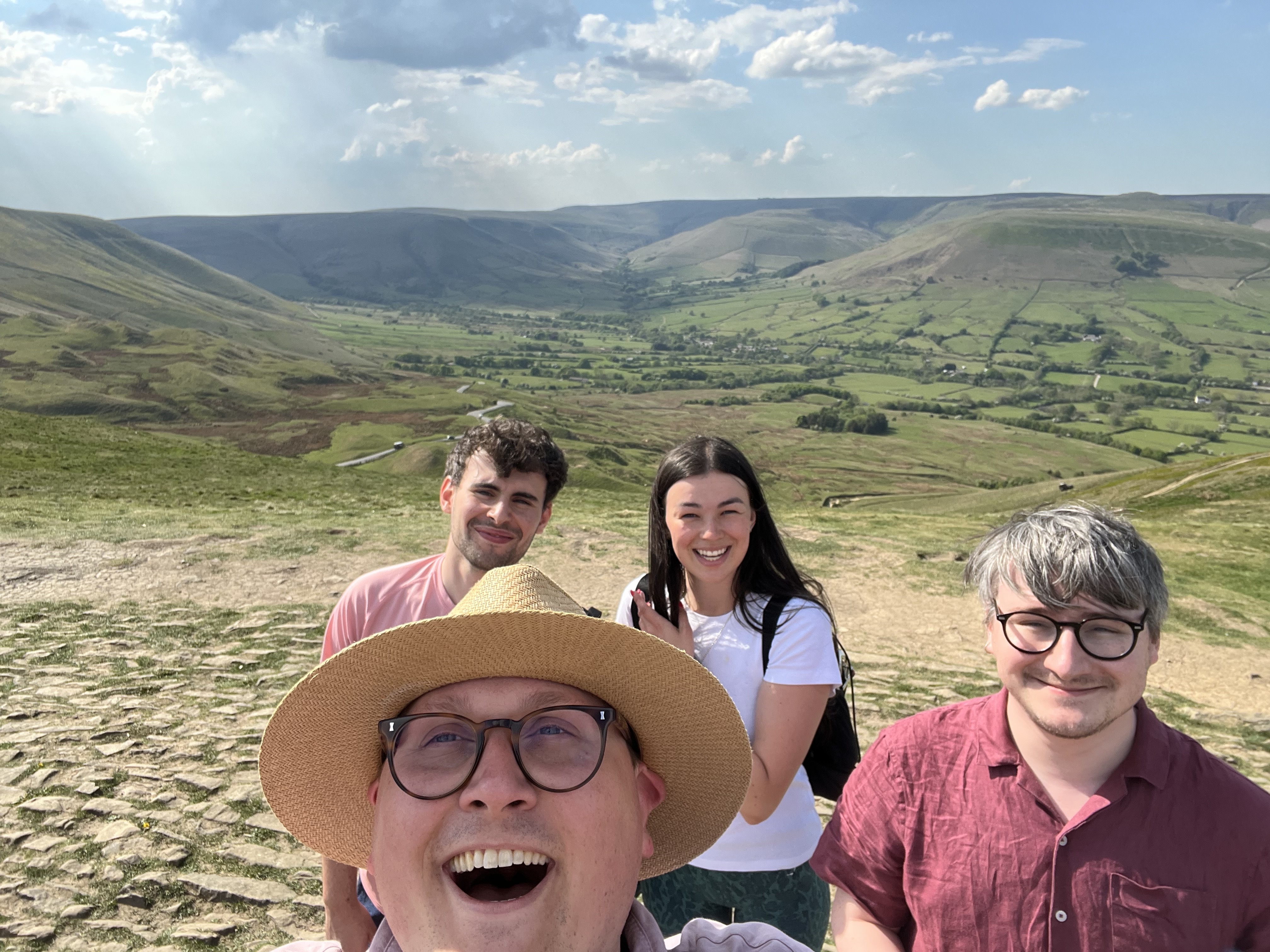 on the mount